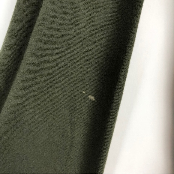 GAP Everyday 100% Cotton Long sleeve Tshirt Black Moss - Picture 8 of 8